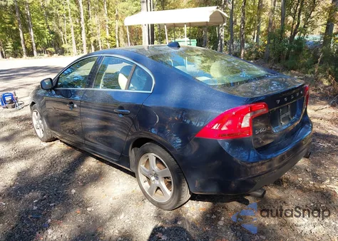 2013 Volvo S60 T5 from USA, damaged, VIN YV1612FS2D1220469